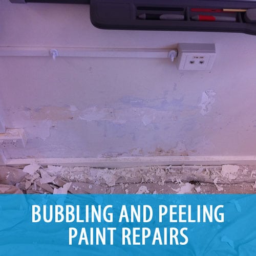 Specialties - Bubbling And Peeling Paint Repairs