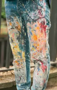 Paint jeans